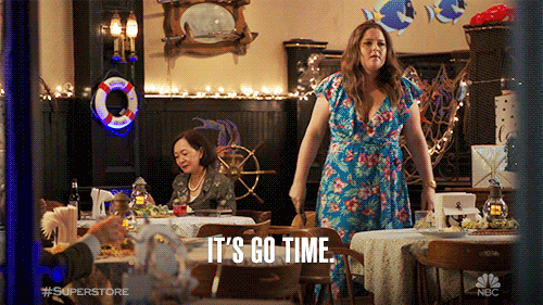 Its Go Time Gif By Superstore Find Share On Giphy