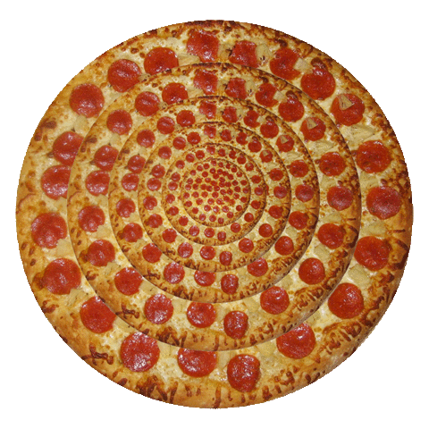 Extra Large Pizza Sticker by Jess Mac