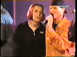 90s pop performance italy italia GIF