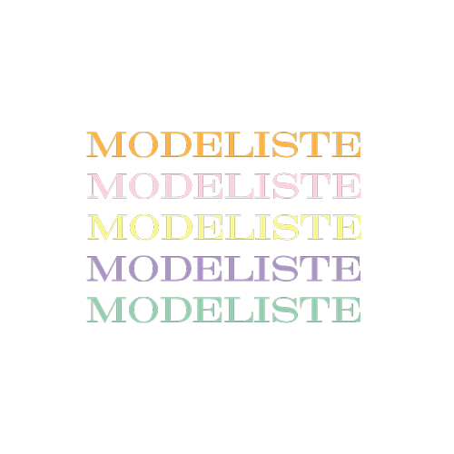 Modeliste Magazine Sticker