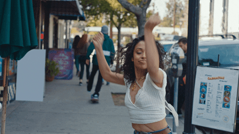 Liza Koshy Dancing GIF by Drax Project - Find & Share on GIPHY