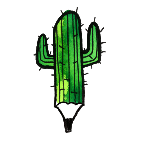 Plant Cactus Sticker