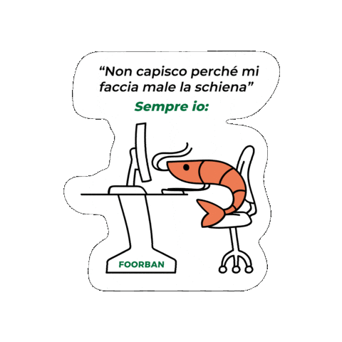 Work Pain Sticker by Foorban