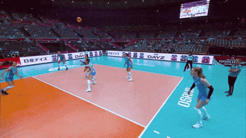 Attack Score GIF by Volleyball World