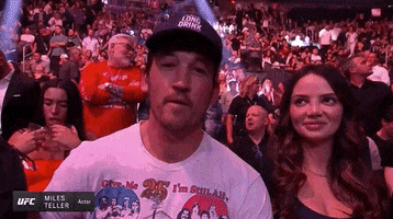 Miles Teller Sport GIF by UFC