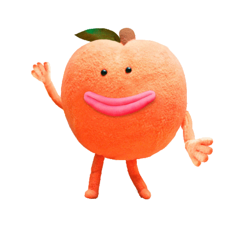 Fruit Peach Sticker by Snapple