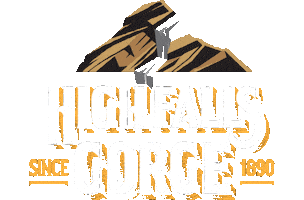 High Falls Gorge Sticker