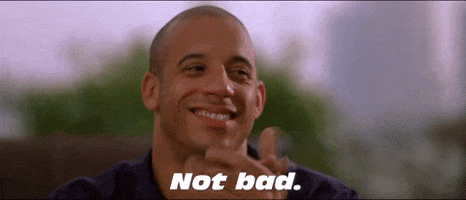 Not Bad Fast And Furious GIF by The Fast Saga