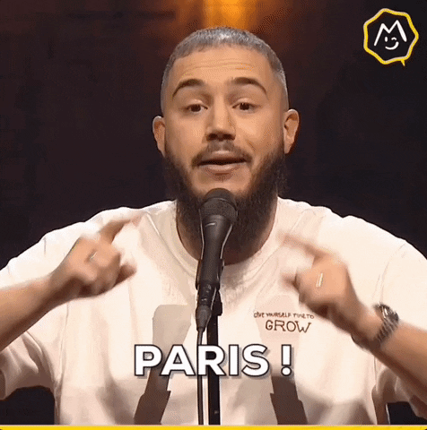 Fun Paris GIF by Montreux Comedy
