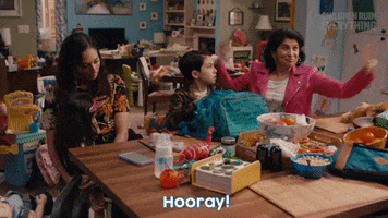 Happy Veena Sood GIF by Children Ruin Everything