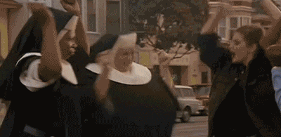 break it down sister act GIF