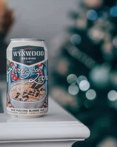 Arroz Con Leche Beer GIF by Wynwood Brewing