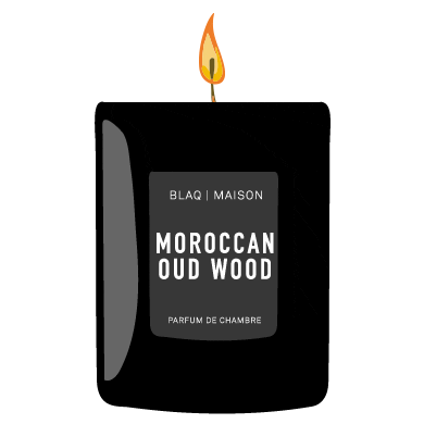 Home Candle Sticker by The Blaq Group