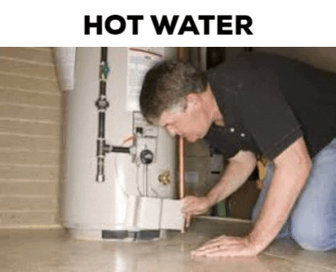 Giphy - Hot Water Plumber GIF by Gifs Lab