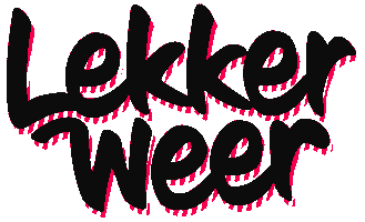 Lekker Weer Band Sticker