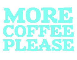 Caffeine Coffeeplease Sticker by Bizarre Coffee Company