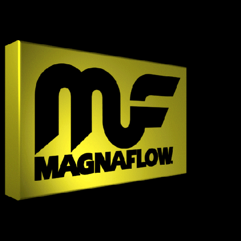 magnaflow box mf exhaust black and yellow GIF