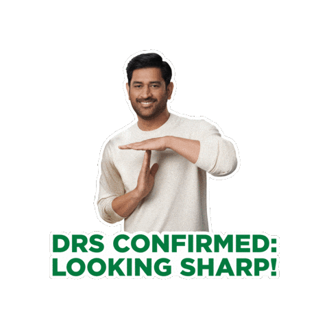 Garnier x Dhoni Sticker