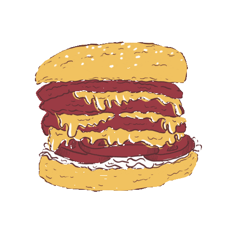 Comida Burger Sticker by The Coast - Halifax/Kjipuktuk