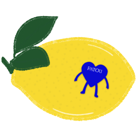 Heart Lemon Sticker by PATOU
