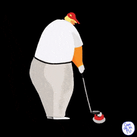 Donald Trump Golf GIF by Camdelafu