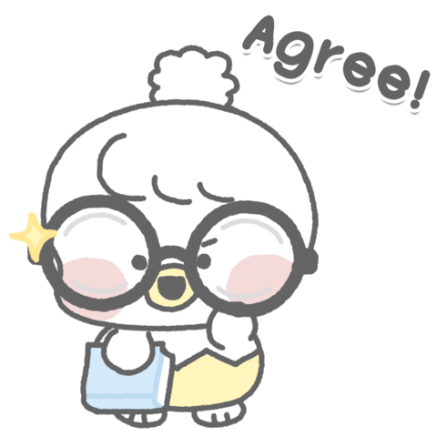 Animation Agree Sticker by Quan Inc. for iOS & Android | GIPHY