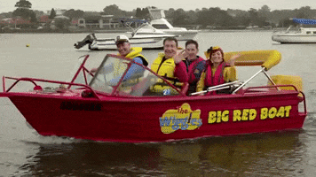 On A Boat Sea GIF by The Wiggles
