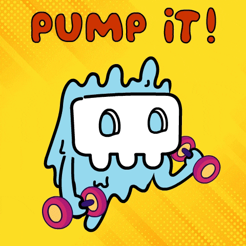 Pump It Art GIF by Ghost Boy