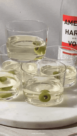 Vodka Tonic Cocktails GIF by American Harvest Vodka