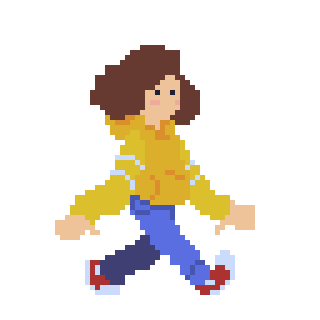 Walk Sticker