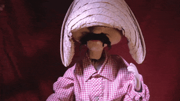 juan-jose-y-sus-marionetas waving puppet big hat GIF