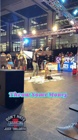 Make It Rain Money GIF by Tailgating Challenge