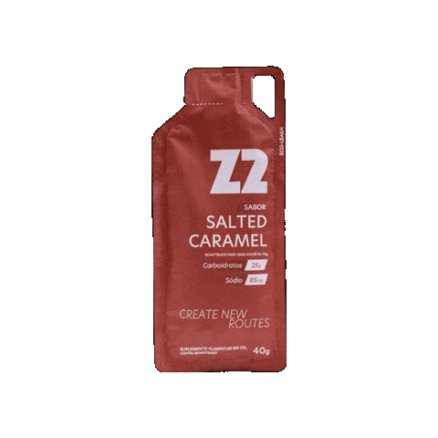Salted Caramel Gel Sticker by Z2Foods