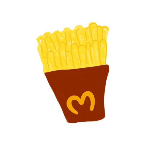 Fast Food Sticker
