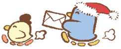 Christmas Run Sticker by lecoffreaflonflons