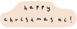 Feliz Navidad Love Sticker