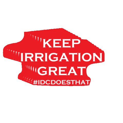 Irrigation Design & Construction Sticker