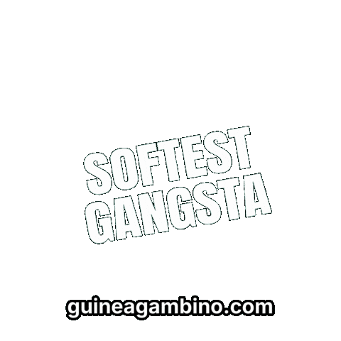 Guinea Pig Gangsta Sticker by Guinea Gambino