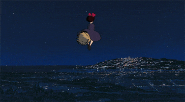 kikis delivery service sigh GIF by Maudit