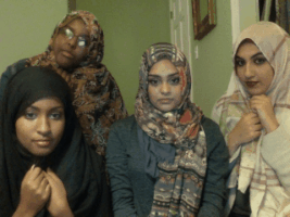 hijab asks GIF