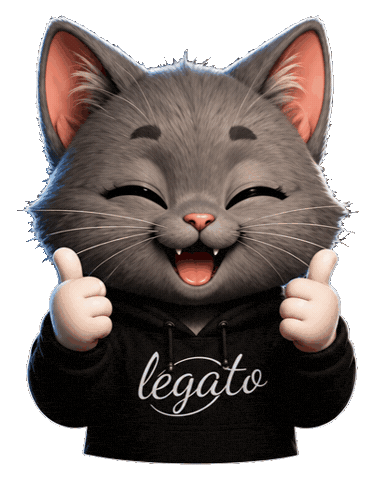 Cat Musica Sticker by Estúdio Legato