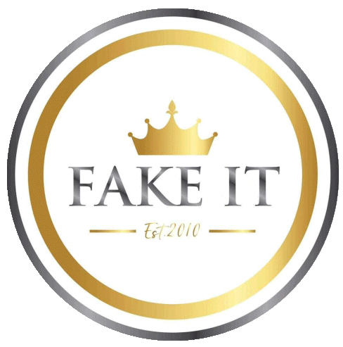 Fake It Salon Sticker