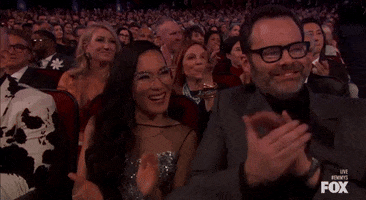 Bill Hader Applause GIF by Emmys