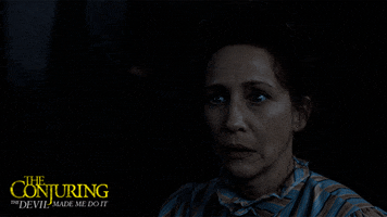 theconjuringmovie scary scared fear miedo GIF