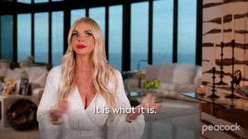 I Mean Real Housewives GIF by PeacockTV