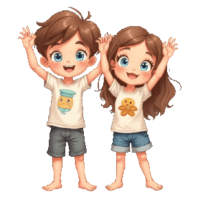 Boys Girls Jump Rope Sticker