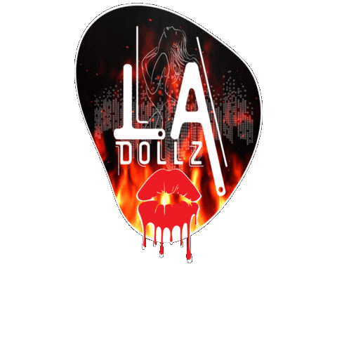 Los Angeles Girlband Sticker by rockyrosemusic