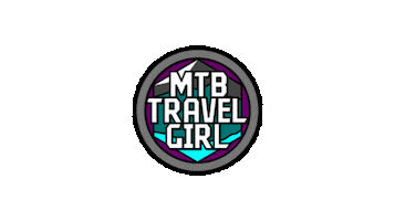 MTB Travel Girl Sticker
