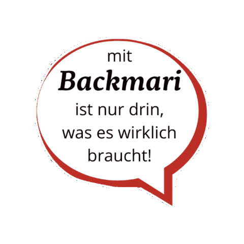 backmari Sticker