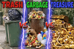 Trash Vs Garbage GIF